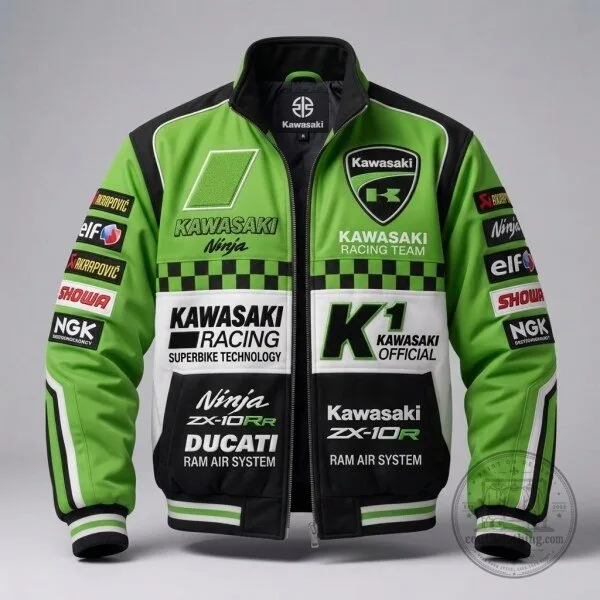 Kawasaki Racing Team Ninja ZX-10RR Superbike Technology Motorsport Jacket