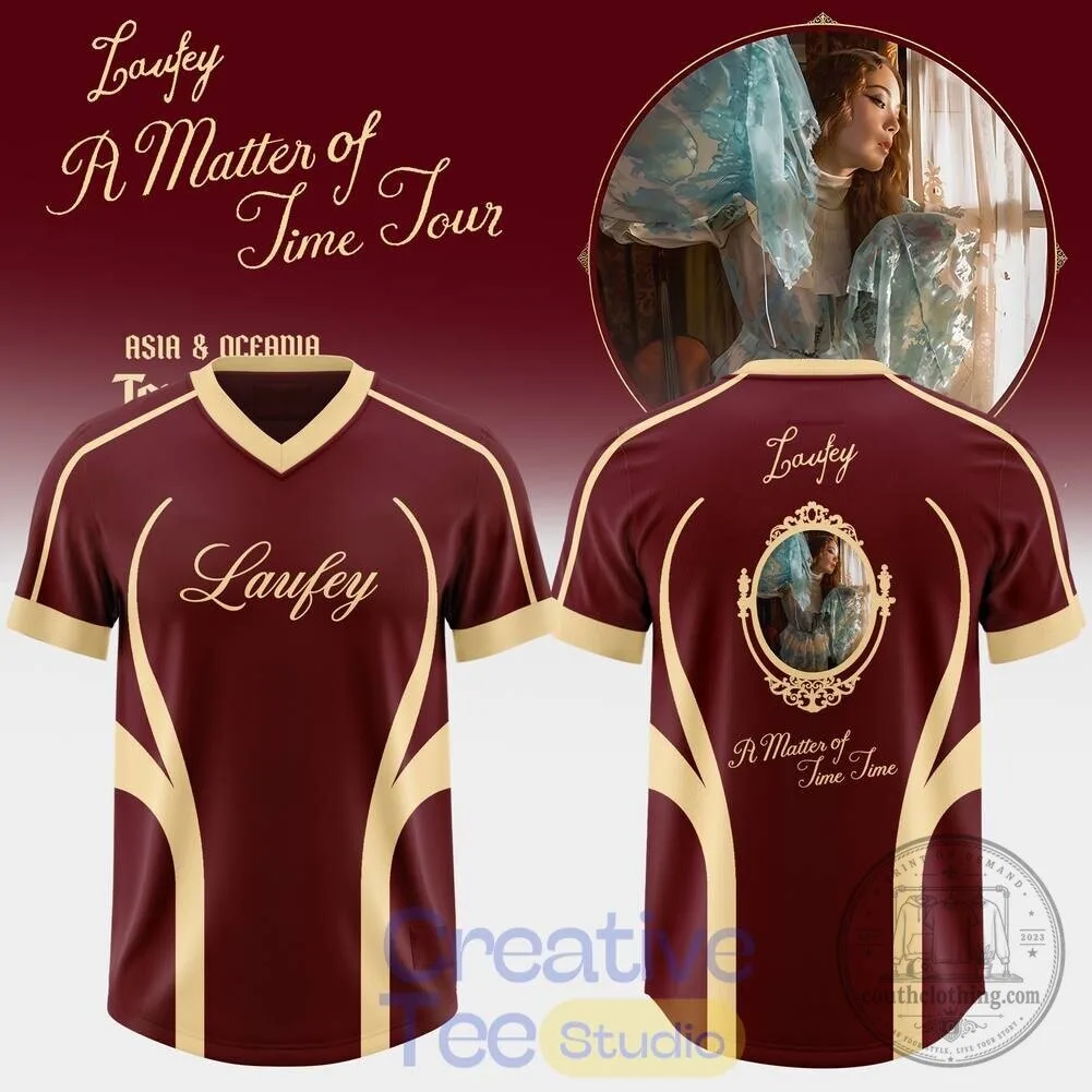 Laufey A Matter of Time Tour Asia Oceania Football Jersey