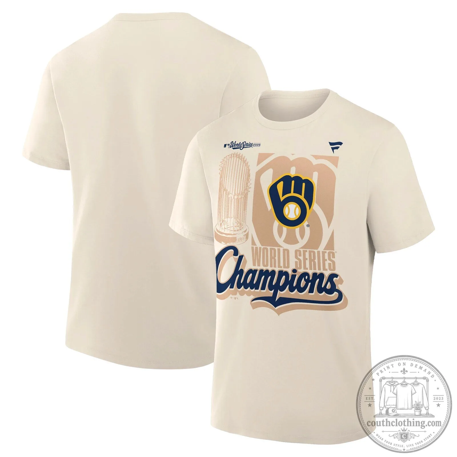 Milwaukee Brewers World Series Champions 2026 Parade T-Shirt
