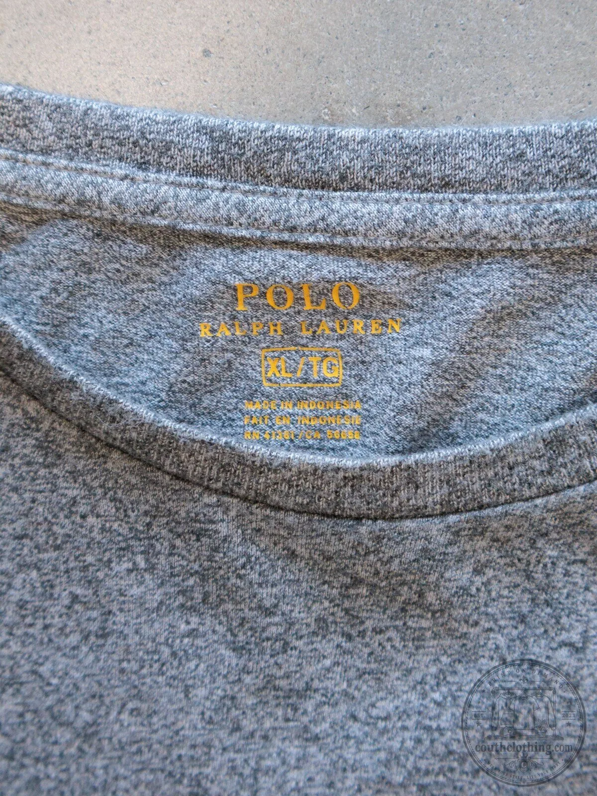 Ralph Lauren Polo Pony Logo Heather Grey Short Sleeve Crewneck T-Shirt 13 Ralph Lauren Polo Pony Logo Heather Grey Short Sleeve Crewneck T-Shirt